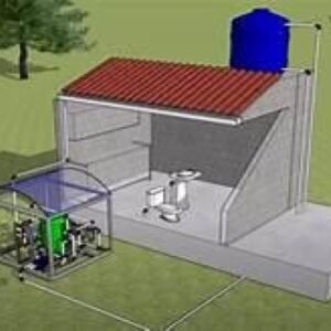 Sistema casero de tratamiento de agua lluvia