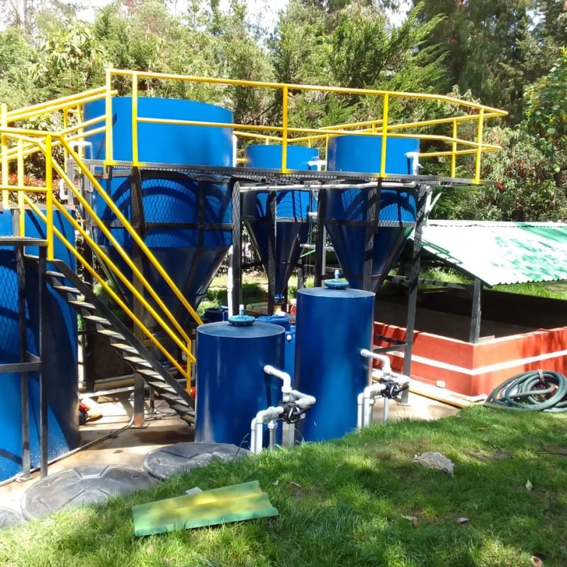 Sistema de tratamiento de agua en Bogotá