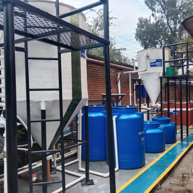 Sistema de tratamiento de agua en Bogotá